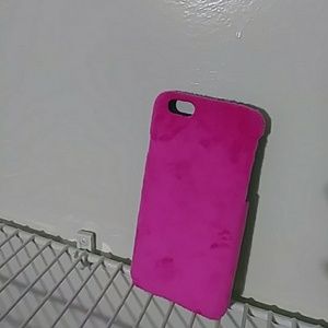 💋 Iphone 6/6s VELOUR PINK CASE